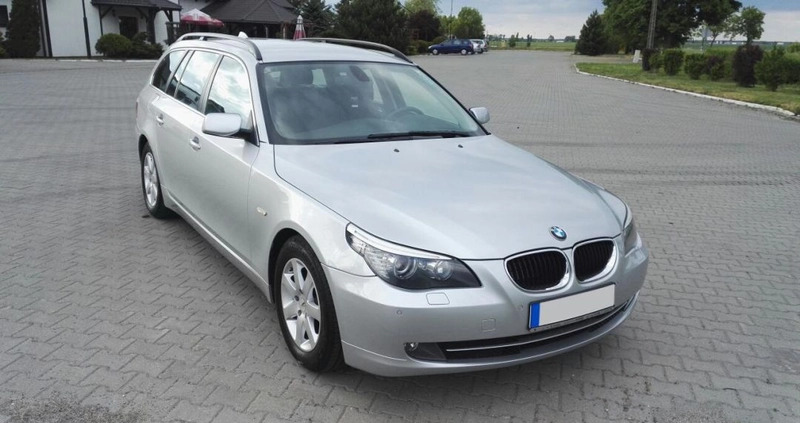 BMW Seria 5 cena 19700 przebieg: 260734, rok produkcji 2008 z Gniezno małe 56